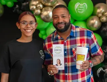 Positive dental patient feedback showcasing compassionate emergency care at 360 Dental Lounge