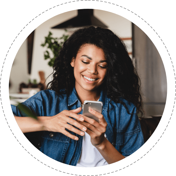 Woman smiling in dental chair at Mansfield dental office